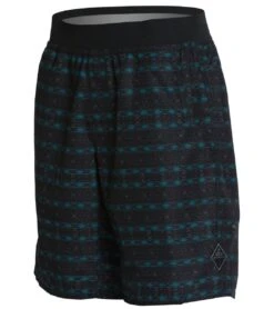PrAna Men's Mojo Yoga Shorts Black Cenote -Pranty Yoga Shop 1739998036003 blackcenote