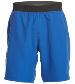 PrAna Men's Mojo Yoga Shorts Island Blue Bungalow -Pranty Yoga Shop 1739999936547 islandbluebungalow