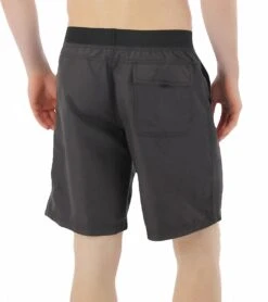 PrAna Men's Mojo Yoga Shorts Charcoal -Pranty Yoga Shop 1740000854051 charcoal 4a