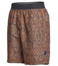 PrAna Men's Mojo Yoga Shorts Bronze Arrowhead