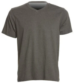 PrAna Men's V Neck Short Sleeve Workout Tee Charcoal -Pranty Yoga Shop 1740032639011 charcoal