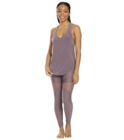 Onzie Lightweight Glossy Flow Yoga Tank Top Purple Haze -Pranty Yoga Shop 1740033425443 purplehaze 4a