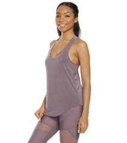 Onzie Lightweight Glossy Flow Yoga Tank Top Purple Haze -Pranty Yoga Shop 1740033425443 purplehaze 5a