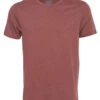 PrAna Men's V Neck Short Sleeve Workout Tee Maple Heather 2 PrAna Men's V Neck Short Sleeve Workout Tee Maple Heather -Pranty Yoga Shop 1740034408483 mapleheather