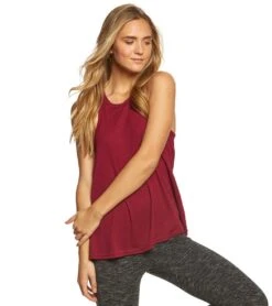 Free People Slub Long Beach Tank Wine 9 Free People Slub Long Beach Tank Wine -Pranty Yoga Shop 1740049023011 wine