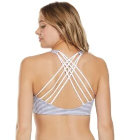 Onzie Chic Yoga Sports Bra Fossil Stripe -Pranty Yoga Shop 1740052234275 fossilstripe