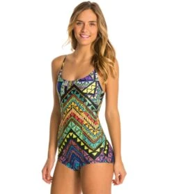Onzie Yoga & Dance Shortie Leotard Rio