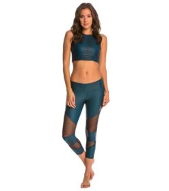 Onzie Cut Out Yoga Capris Fiji Snake -Pranty Yoga Shop 1740093358115 fijisnake 4a