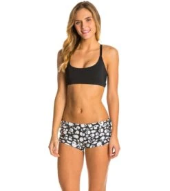 Onzie Side String Yoga Shorts Skull -Pranty Yoga Shop 1740097093667 skull 4a