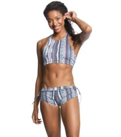 Onzie Side String Yoga Shorts Tribe -Pranty Yoga Shop 1740097454115 tribe 4a