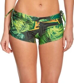 Onzie Side String Yoga Shorts Paradise