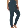 Hard Tail High Waisted Cotton Ankle Yoga Leggings Palmetto -Pranty Yoga Shop 1740109512739 palmetto 2a