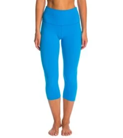 Beyond Yoga High Waisted Yoga Capris Aquatic Blue -Pranty Yoga Shop 1740111577123 aquaticblue