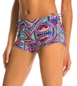 Onzie Side String Yoga Shorts Tower