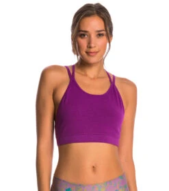 Hard Tail Double Cross Yoga Bra Orchid -Pranty Yoga Shop 1740114919459 orchid