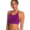 Hard Tail Double Cross Yoga Bra Orchid -Pranty Yoga Shop 1740114919459 orchid 2a