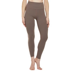 Beyond Yoga Take Me Higher Long Yoga Leggings Terra Leather -Pranty Yoga Shop 1740118425635 terraleather