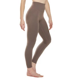 Beyond Yoga Take Me Higher Long Yoga Leggings Terra Leather