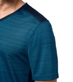 Manduka Men's Minimalist 2.0 Tee Maldive Stripe