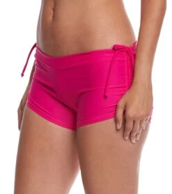 Onzie Side String Yoga Shorts Summer Rose -Pranty Yoga Shop 1740123799587 summerrose
