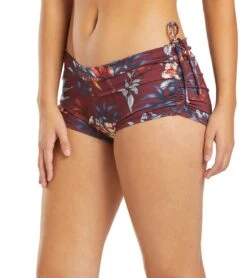 Onzie Side String Yoga Shorts Majestic Floral -Pranty Yoga Shop 1740124127267 majesticfloral 5a