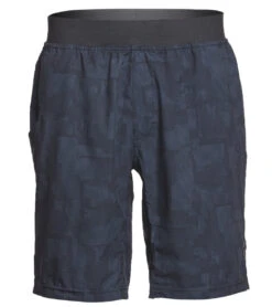 PrAna Men's Super Mojo Yoga Shorts -Pranty Yoga Shop 1740125732899 blackgriddle 1a