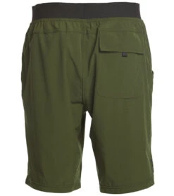 PrAna Men's Super Mojo Yoga Shorts Turtle Green -Pranty Yoga Shop 1740126781475 turtlegreen 3a