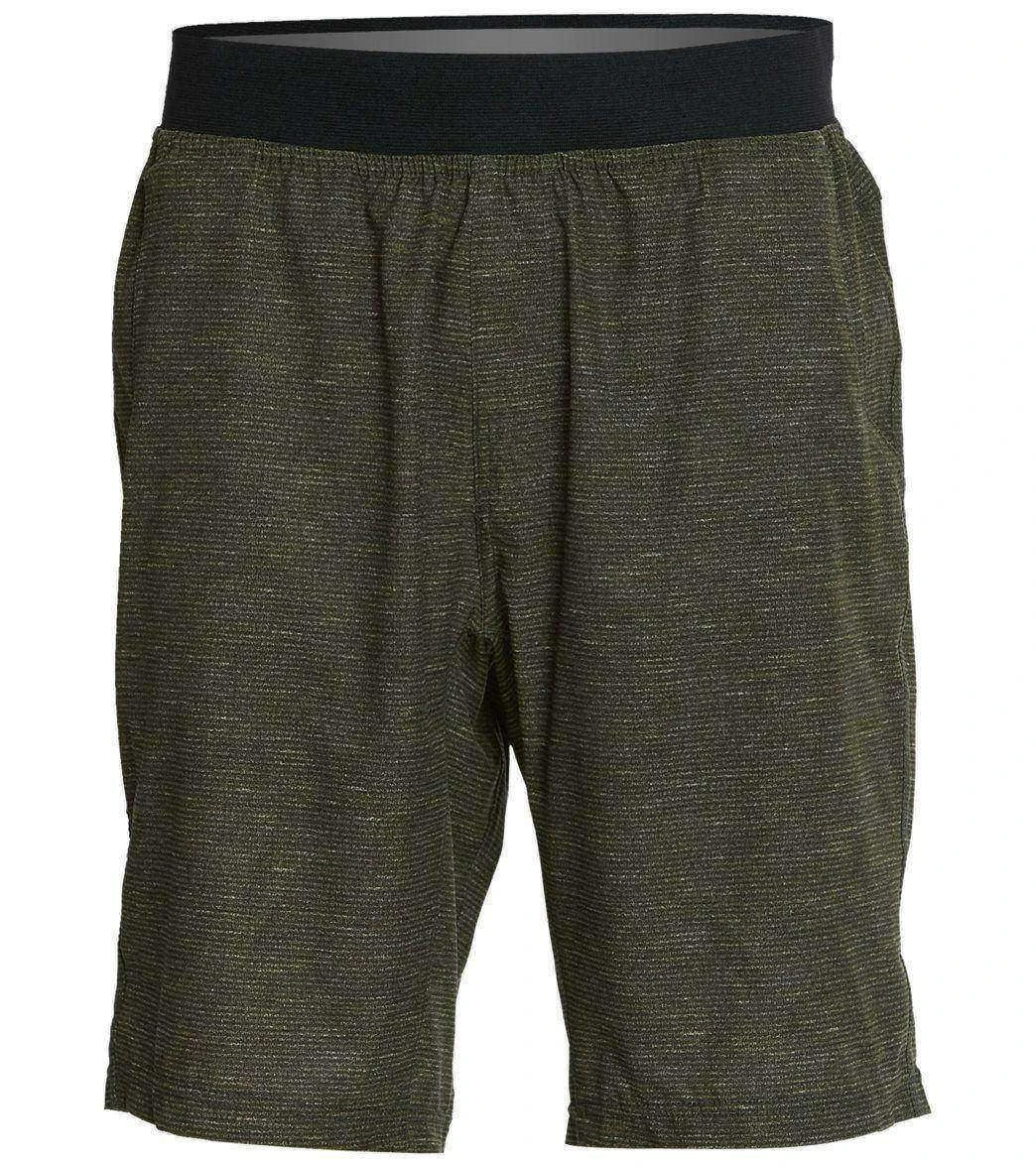 PrAna Men's Super Mojo Yoga Shorts Green Trek 3 PrAna Men's Super Mojo Yoga Shorts Green Trek