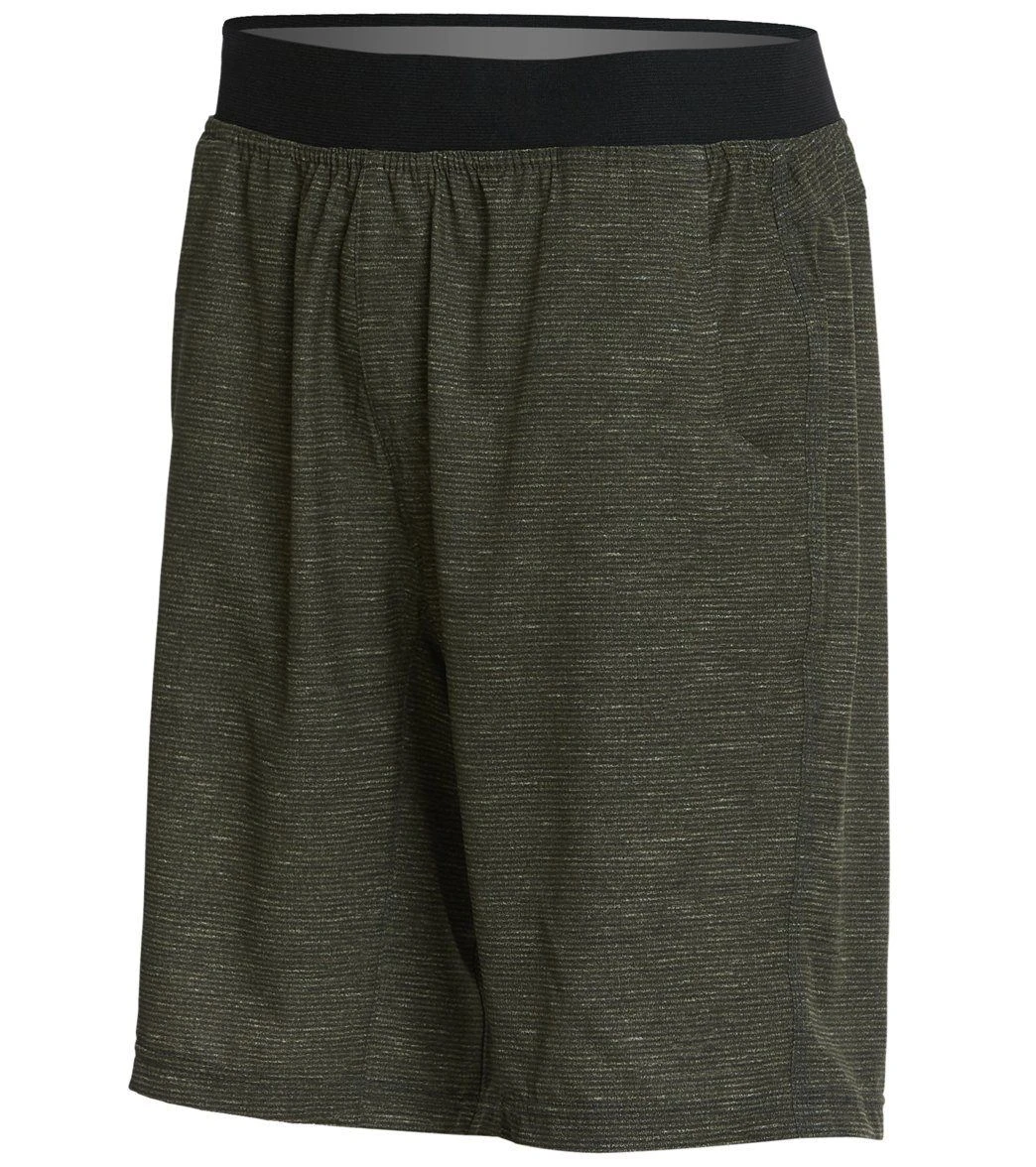 PrAna Men's Super Mojo Yoga Shorts Green Trek 5 PrAna Men's Super Mojo Yoga Shorts Green Trek - Image 3