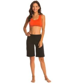 Marika Becca Tummy Control Bermuda Shorts Black -Pranty Yoga Shop 1740130811939 black 4a