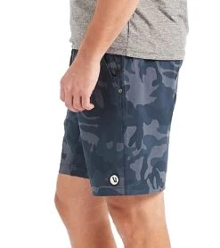 Vuori Men's Kore Yoga Shorts Navy Camo