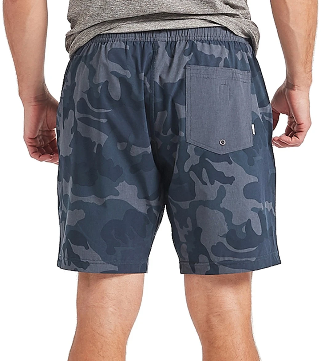Vuori Men's Kore Yoga Shorts Navy Camo 4 Vuori Men's Kore Yoga Shorts Navy Camo - Image 2