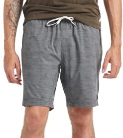Vuori Men's Kore Yoga Shorts Charcoal Space Dye -Pranty Yoga Shop 1740134907939 charcoalspacedye