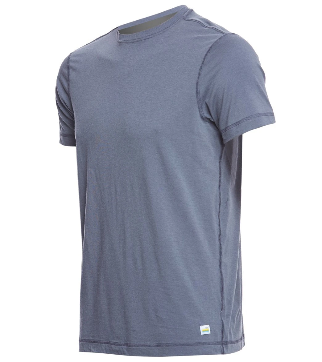Vuori Men's Tuvalu Stretch Tee Azure 3 Vuori Men's Tuvalu Stretch Tee Azure
