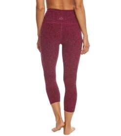 Beyond Yoga Spacedye High Waisted Yoga Capris Black-Plumberry 8 Beyond Yoga Spacedye High Waisted Yoga Capris Black-Plumberry -Pranty Yoga Shop 1740146049059 blackplumberry 3a