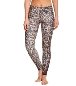 Onzie Shaper Yoga Leggings Leopard