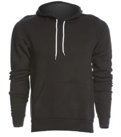 Bella + Canvas Men's Poly-Cotton Fleece Pullover Hoodie -Pranty Yoga Shop 1740153421859 black 1a
