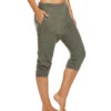 Hard Tail Harem Capris Olive Drab -Pranty Yoga Shop 1740154634275 olivedrab 2a