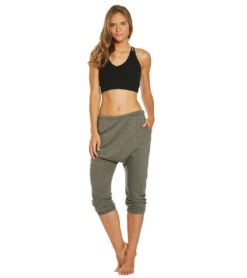 Hard Tail Harem Capris Olive Drab -Pranty Yoga Shop 1740154634275 olivedrab 4a