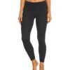 Bella + Canvas Cotton Spandex Seamless Yoga Leggings -Pranty Yoga Shop 1740154798115 black 1a