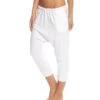 Hard Tail Harem Capris White -Pranty Yoga Shop 1740154863651 white 2a