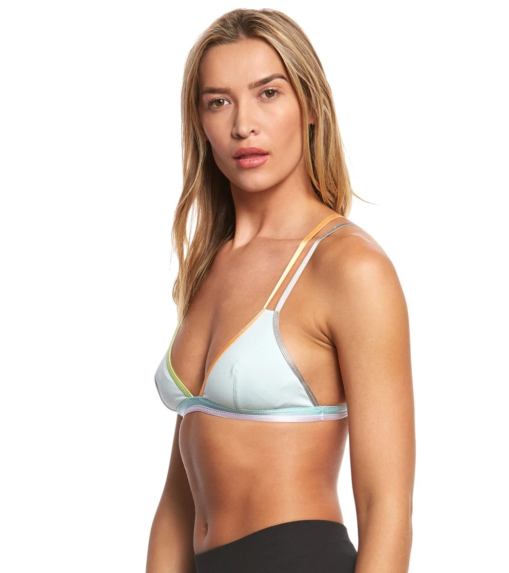 Free People Finn Soft Bra Turquoise 3 Free People Finn Soft Bra Turquoise