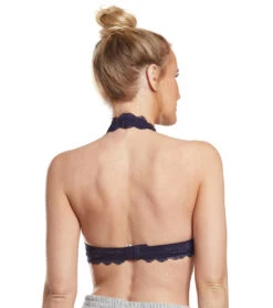Free People Galloon Lace Halter Bra -Pranty Yoga Shop 1740189401123 darkdenim 3a