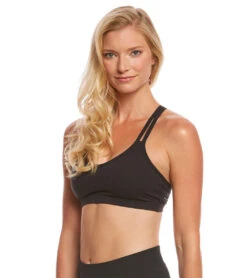 Beyond Yoga Double Back Yoga Sport Bra Jet Black