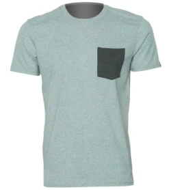 PrAna Men's PrAna Pocket Tee Agave Heather -Pranty Yoga Shop 1740191268899 agaveheather
