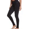 NUX V-Ankle Seamless Yoga Leggings Black -Pranty Yoga Shop 1740192808995 black 2a