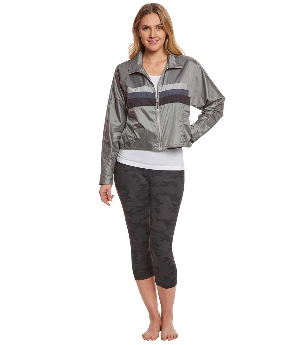 Free People Movement Ibiza Yoga Zip Jacket Grey 5 Free People Movement Ibiza Yoga Zip Jacket Grey - Image 3