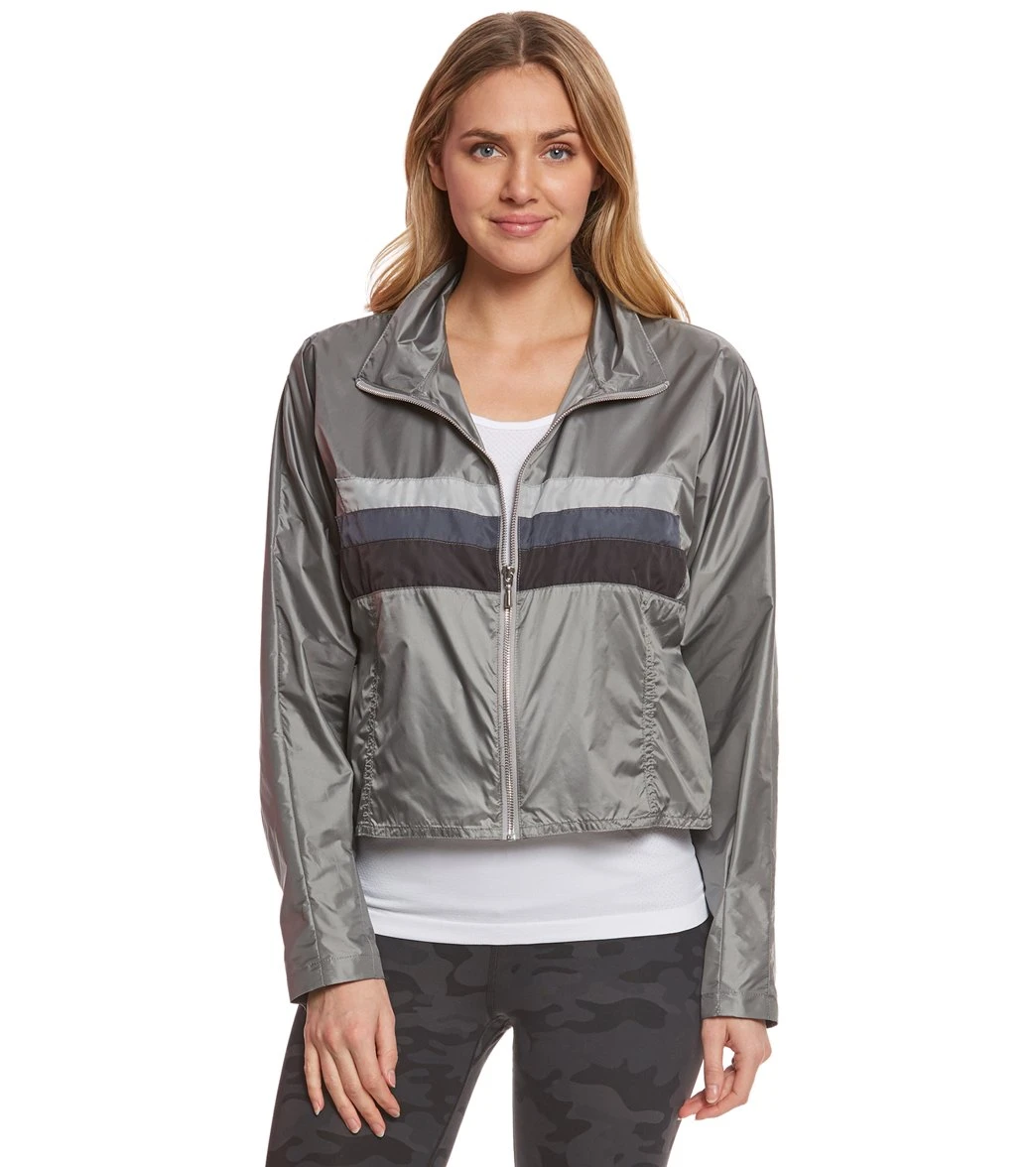 Free People Movement Ibiza Yoga Zip Jacket Grey 6 Free People Movement Ibiza Yoga Zip Jacket Grey - Image 4