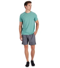 Vuori Men's Trail Yoga Shorts Charcoal Texture -Pranty Yoga Shop 1740197560355 charcoaltexture 4a