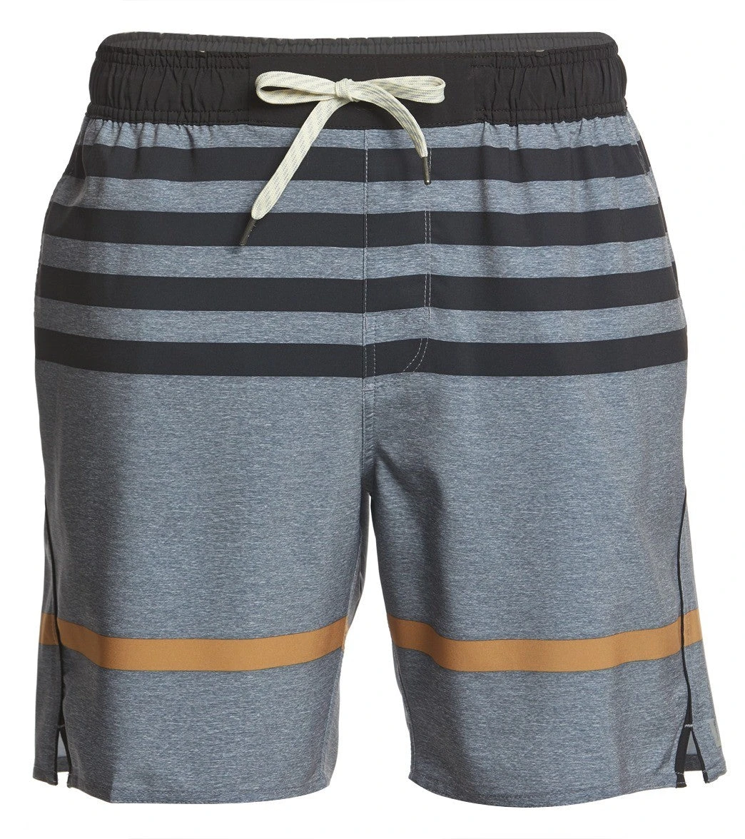 Vuori Men's Trail Yoga Shorts Grey Acorn 5 Vuori Men's Trail Yoga Shorts Grey Acorn - Image 3